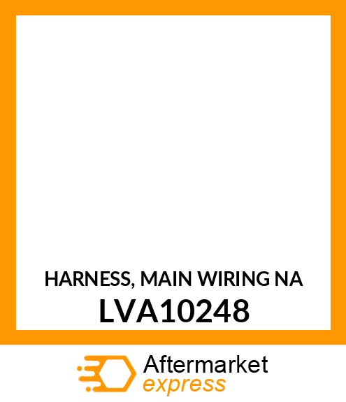 HARNESS, MAIN WIRING (NA) LVA10248