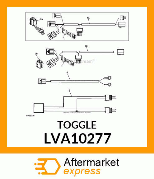 SWITCH, CRUISE CONTROL ROCKER LVA10277