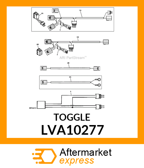 SWITCH, CRUISE CONTROL ROCKER LVA10277