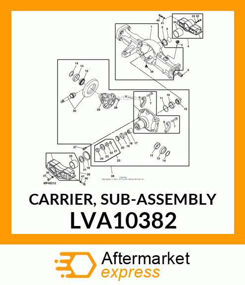 CARRIER, SUB LVA10382