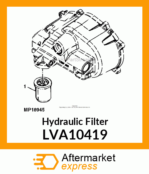 FILTER, SPIN LVA10419