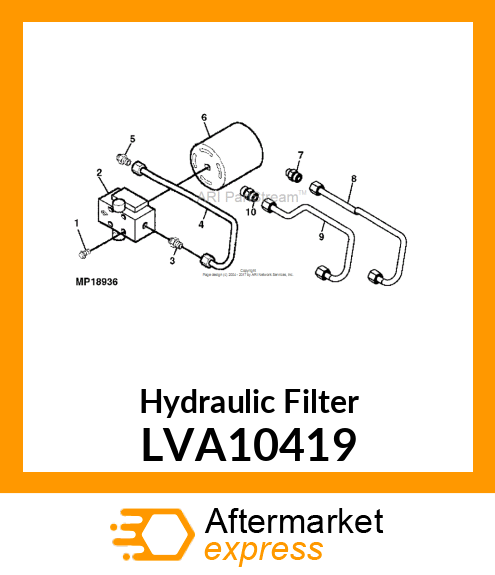 FILTER, SPIN LVA10419