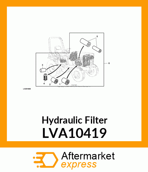 FILTER, SPIN LVA10419