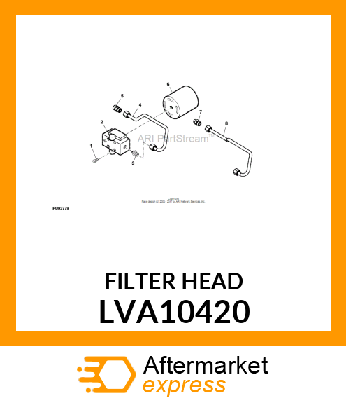 FILTER ASSY WITH HEAD HST LVA10420