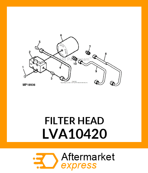 FILTER ASSY WITH HEAD HST LVA10420