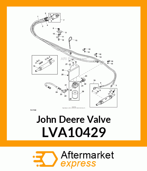 VALVE, STEERING CONTROL UNIT LVA10429