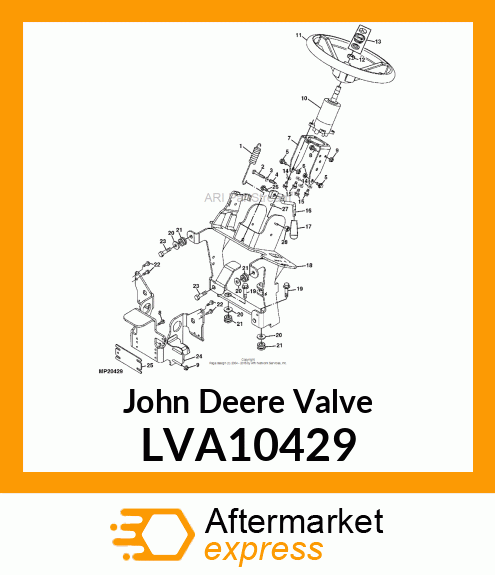 VALVE, STEERING CONTROL UNIT LVA10429