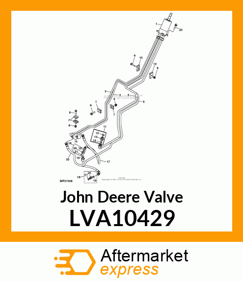 VALVE, STEERING CONTROL UNIT LVA10429