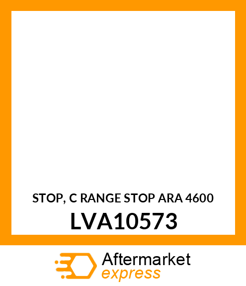 STOP, C RANGE STOP ARA 4600 LVA10573