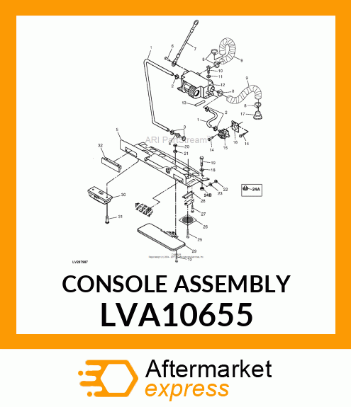 CONSOLE ASSEMBLY LVA10655