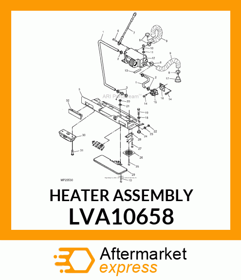 Heater LVA10658