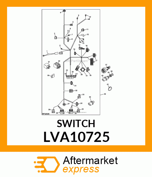 SWITCH KIT, KIT, SERVICE NEUTRAL ST LVA10725