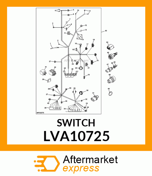 SWITCH KIT, KIT, SERVICE NEUTRAL ST LVA10725