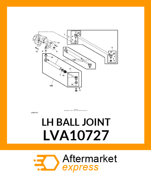 SOCKET, LH ASSEMBLY LVA10727