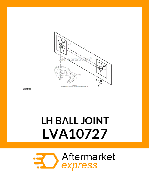 SOCKET, LH ASSEMBLY LVA10727