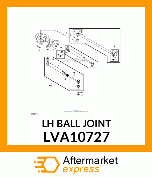 SOCKET, LH ASSEMBLY LVA10727