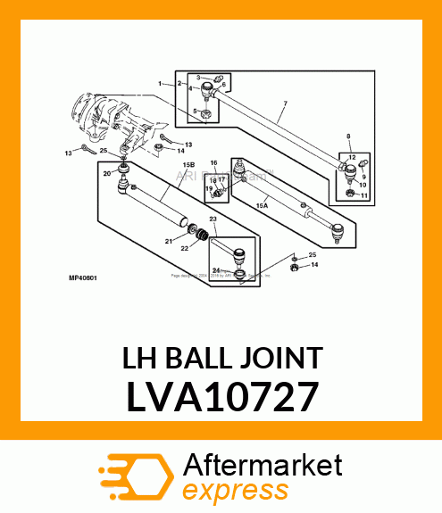 SOCKET, LH ASSEMBLY LVA10727