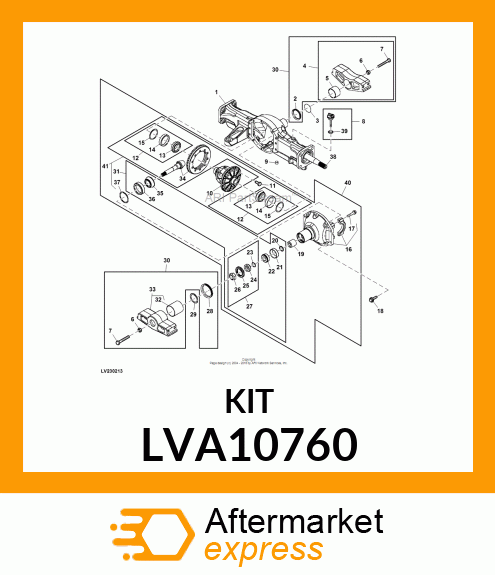 KIT, DIFFERENTIAL BEARING LVA10760