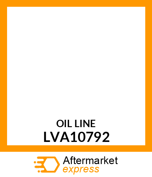 LINE, HYDRAULIC PORT A LVA10792