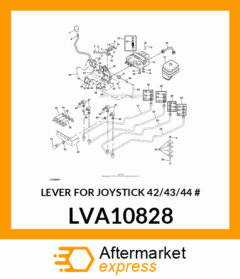 LEVER FOR JOYSTICK 42/43/44 # LVA10828