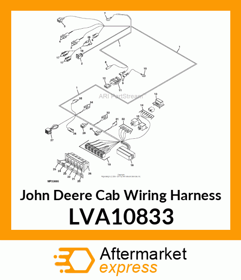 WIRE HARNESS, MAIN LVA10833