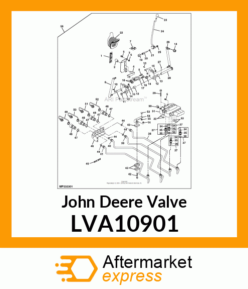 VALVE, 3 SPOOL SCV 4210 LVA10901