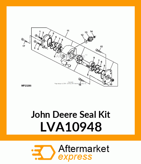 SEAL KIT LVA10948