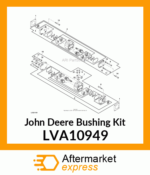 BUSHING KIT LVA10949