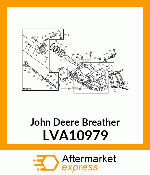 AIR BREATHER, ROCKSHAFT LVA10979