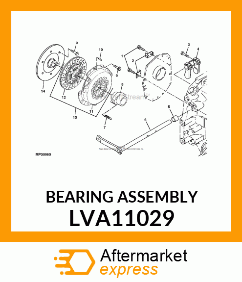 Out Bearing LVA11029