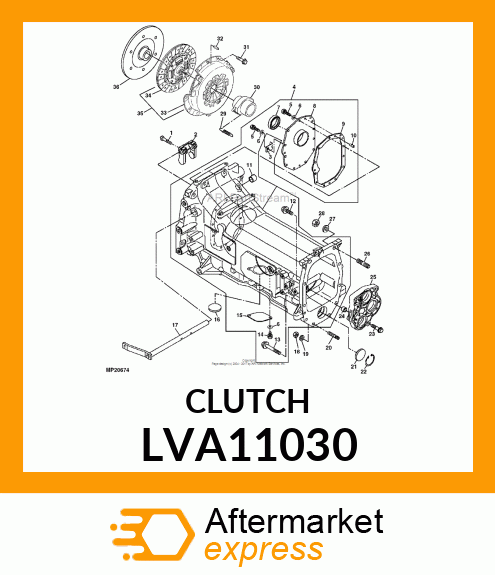 CLUTCH ASSEMBLY LVA11030