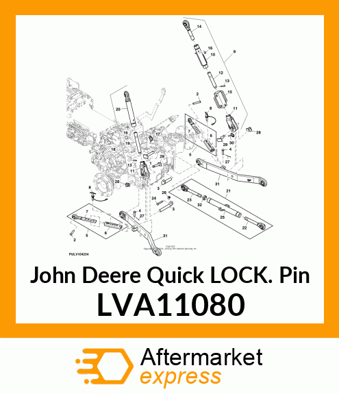 QUICK LOCK PIN, QUICK LOCK PIN WITH LVA11080