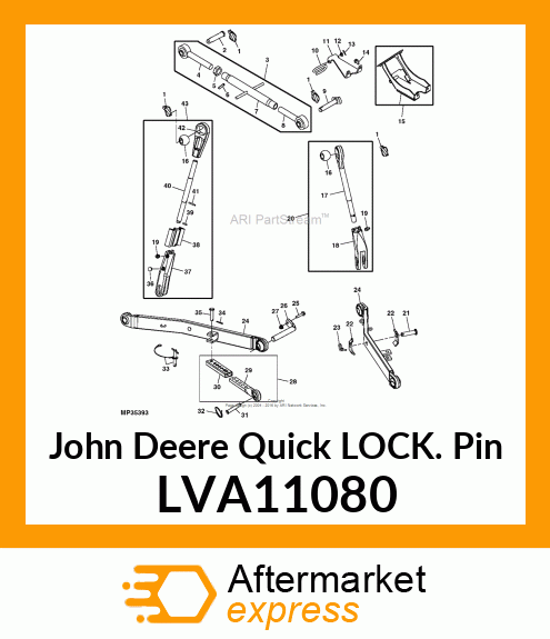 QUICK LOCK PIN, QUICK LOCK PIN WITH LVA11080