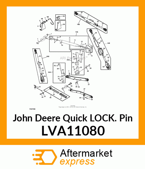 QUICK LOCK PIN, QUICK LOCK PIN WITH LVA11080