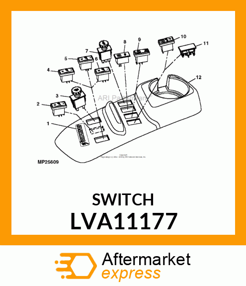 SWITCH, CRUISE LVA11177