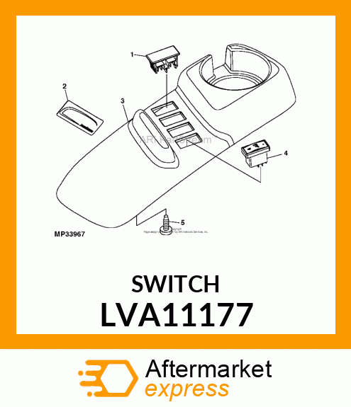 SWITCH, CRUISE LVA11177