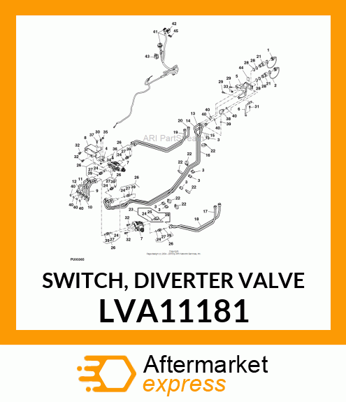 SWITCH, DIVERTER VALVE LVA11181