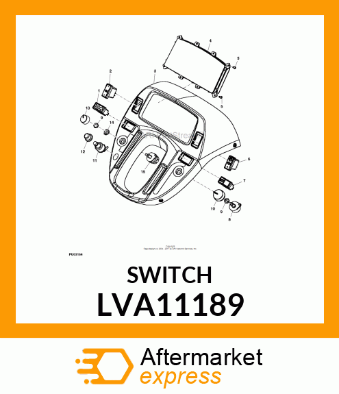 SWITCH, ANTI LVA11189