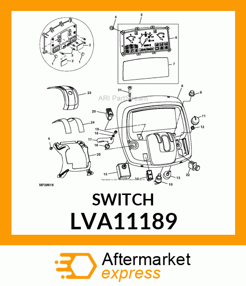 SWITCH, ANTI LVA11189