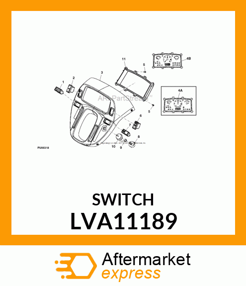 SWITCH, ANTI LVA11189