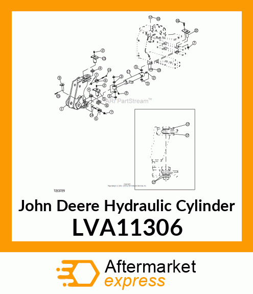 HYDRAULIC CYLINDER ASSEMBLY LVA11306