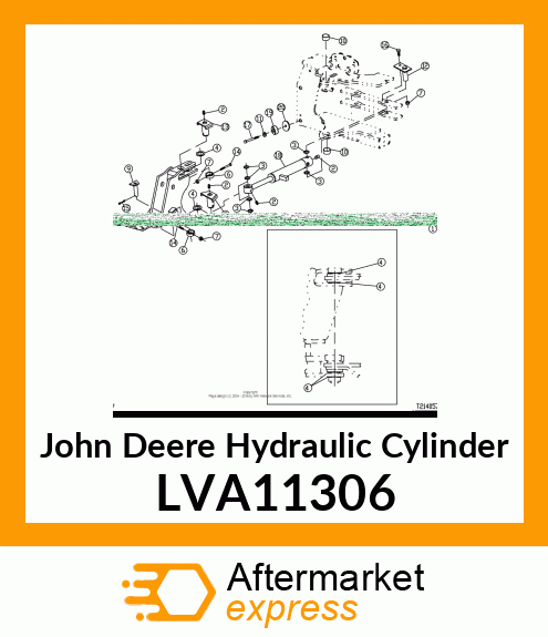 HYDRAULIC CYLINDER ASSEMBLY LVA11306