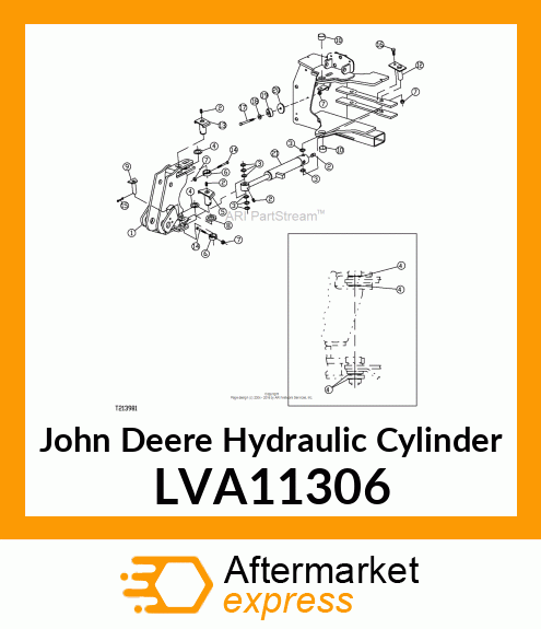 HYDRAULIC CYLINDER ASSEMBLY LVA11306