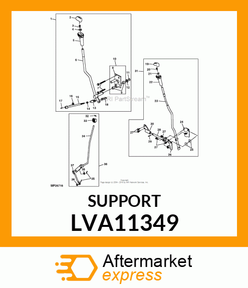 SUPPORT LVA11349