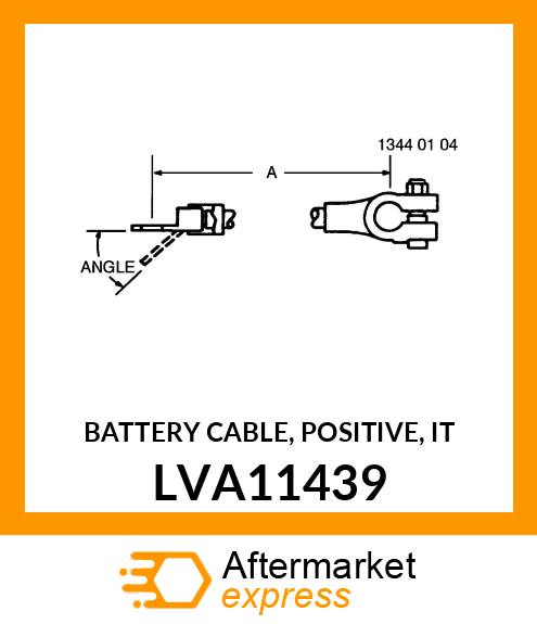 BATTERY CABLE, POSITIVE, IT LVA11439