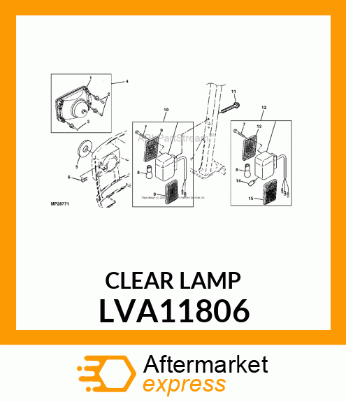 Headlight LVA11806