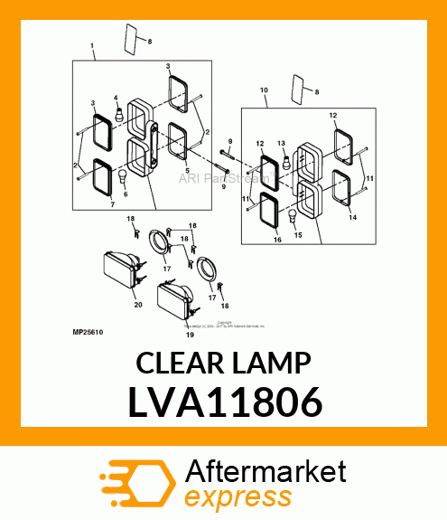 Headlight LVA11806