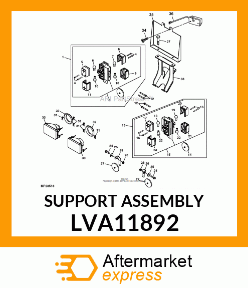 SUPPORT ASSEMBLY LVA11892