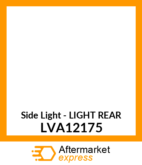 Side Light - LIGHT REAR LVA12175