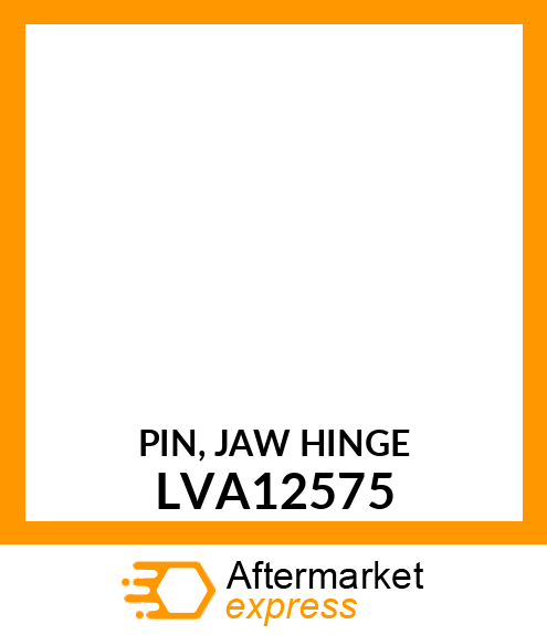 PIN, JAW HINGE LVA12575